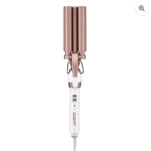 Double ceramic, Triple barrel hair waver